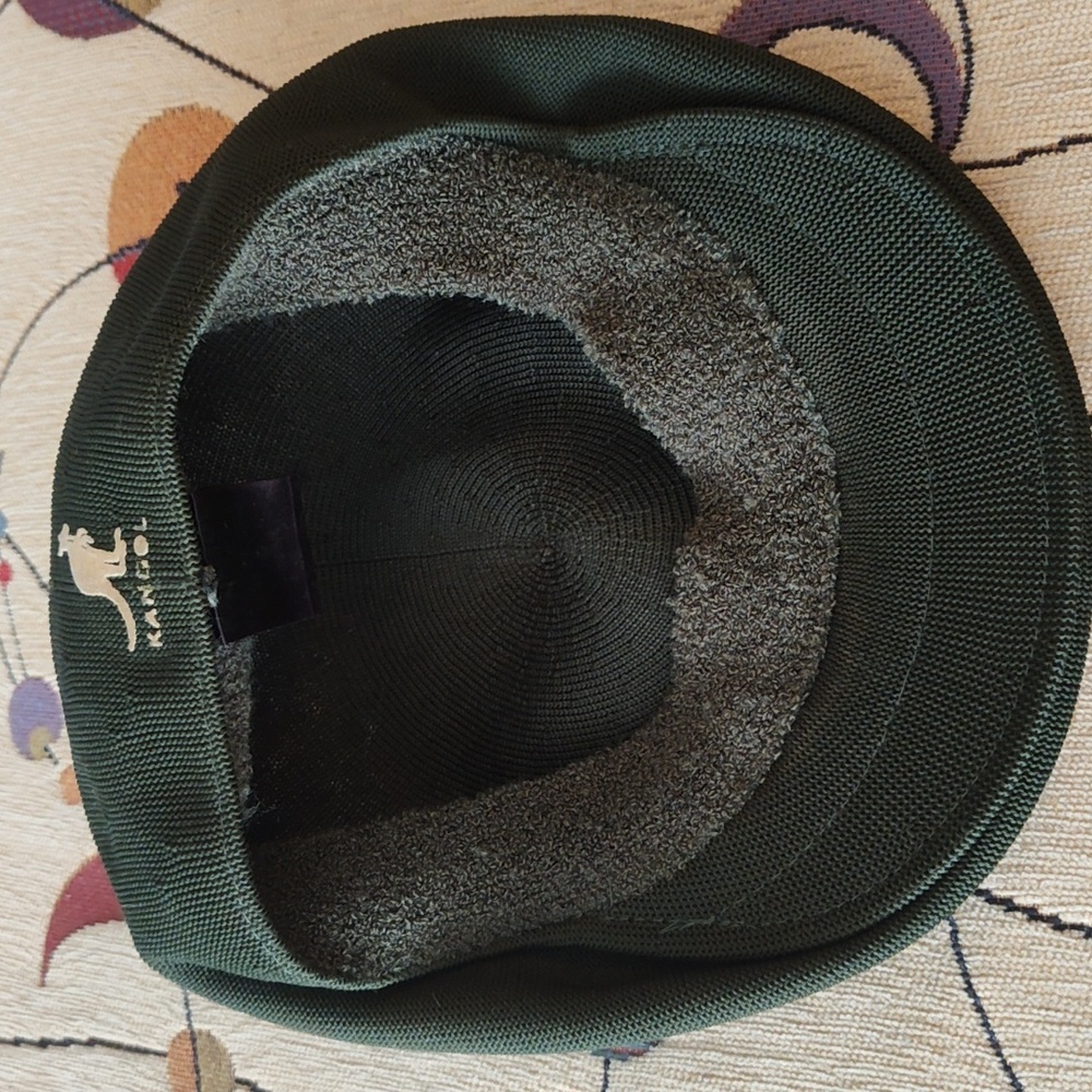 RESERVED FOR MARLEE Kangol Dark Green Beret Hat - Picture 4 of 4